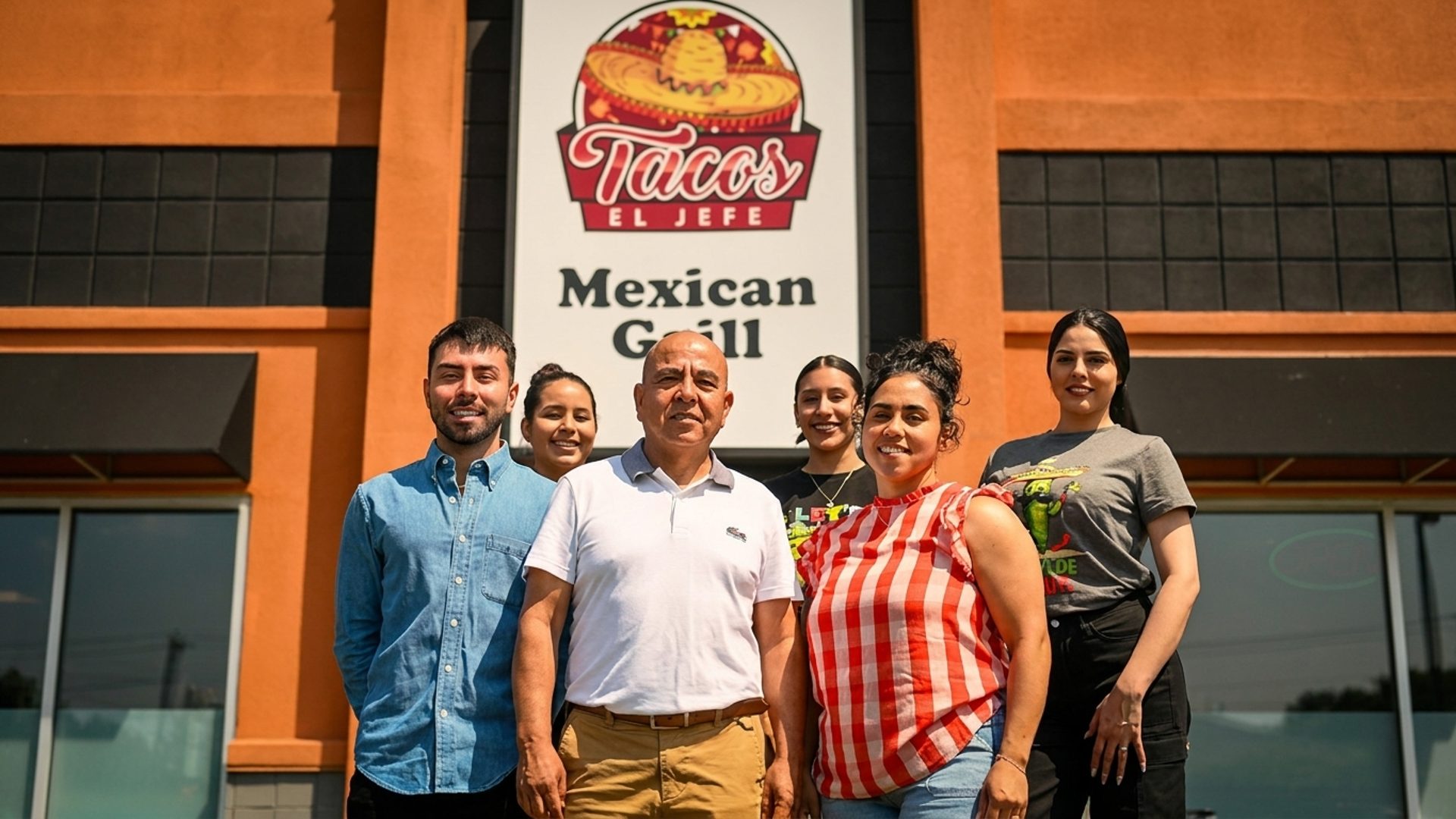 The team behind the kitchen